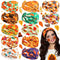Waydress 12 Pcs Fall Nurse Headbands, Stretchy Breathable Hair Accessories for Women, Pumpkin Maple Leaf