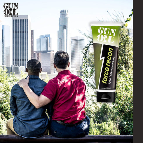 Gun Oil Force Recon Hybrid Silicone Lubricant - Hybrid Gel Consisting of Silicone And Pure Water for Light-Weight