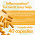 Neurobion Turmeric Curcumin 650 mg Herbal Supplement | Antioxidant Support, High Absorption Ultra Potent Turmeric
