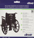 Drive Medical Universal Oxygen Cylinder Carry Bag, Black