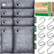 Activated Charcoal Odor Absorber, Odor Eliminator for Strong Odor, Bamboo Charcoal Air Purifying Bags (8 x 60g)
