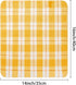 uxcell Kitchen Dish Cloths - 14" x 16" Absorbent Dish Rags, Drying Towels, 6 Pack, Orange