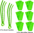 2 Pieces Microfiber Blind Duster Brushes with 6 Sleeves, Window Blind Cleaner Tools for Shutters and Vents