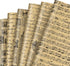 JarThenaAMCS 12 Sheet Vintage Newspaper Wrapping Paper - Not Roll - Retro Gift Wrap Paper for DIY Crafts