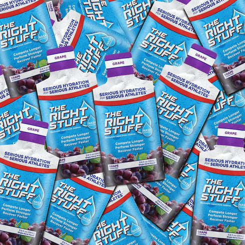 The Right Stuff Electrolyte Drink Concentrate - Grape - 10 Pouch Box