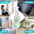 Mighty Mint Glass Cleaner, Non-Toxic Ammonia-Free Streak-Free Spray for Windows, 16oz Natural Peppermint