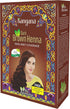 Kangana Henna Powder for Hair Dye/Colour - Dark Brown Henna Powder for 100% Grey Coverage, 6 pouches, 60g