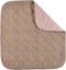 NOVA Waterproof Reusable Underpad, 22” x 21”, Brown, Super Absorbent, Washable Incontinence Seat & Surface Overlay