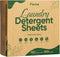 Travel Laundry Detergent Sheets - 300 Loads | Fisroa Plastic-Free Washer Sheets, Fresh Linen Scent