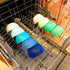 Youngever 9 Pack 10 Ounce Plastic Bowls - Kids Plastic Bowls Set of 9 in Coastal Colors