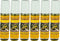 Unscented Anointing Oil from Israel, Bulk Set of 6 Roll On Bottles,