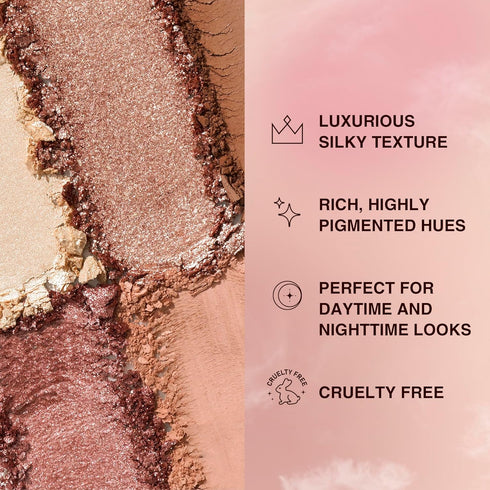 Nude Eyeshadow Palette Her Majesty, 12 Long-Lasting Shades for All Day Wear, Blendable Eye Shadow Palette (0.47 Oz)