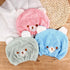 Lamoutor 3Pcs Hair Drying Towel for Kids, Soft Absorbent Kids Hair Towel Wrap Head Towel Wraps for Girls