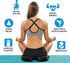 100% Tailbone ComfiLife Premium Comfort Seat Cushion - Non-Slip Orthopedic Memory Foam Coccyx Cushion for Pain