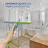 DSV Standard Shower Squeegee for Glass Doors, 10" Blade, Mini Window Squeegee for Home, Car, All-Purpose Cleaner Tool