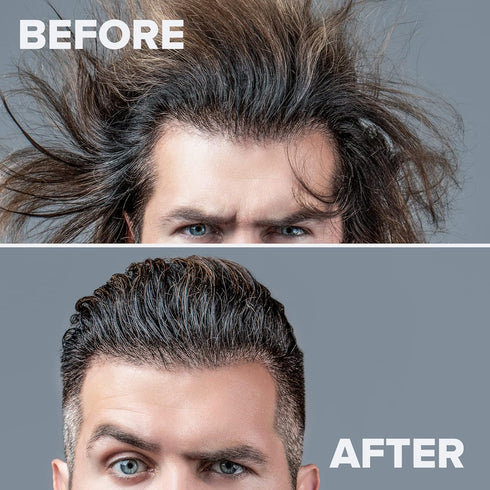 KALIVE Men's Hair Styling Gel, 8 oz, Strong-Hold and Light Shine, No Flaking for All Day Use
