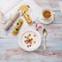 N9R 30 Pack Disposable Soup Bowls, 12 Oz Fancy Plastic Bowls with Gold Relief for Parties, Weddings, Everyday Use