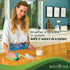 Eco-Friendly Reusable Dish Cloth Set, 24-Pk Kitchen Cleaning Cloths Made from Recycled Materials