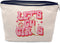 Western Makeup Cosmetic Bag, Let's Go Girls Cowgirl Hat Boots Disco Ball Travel Toiletry Bag