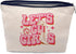 Western Makeup Cosmetic Bag, Let's Go Girls Cowgirl Hat Boots Disco Ball Travel Toiletry Bag