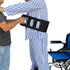 47.2 Inch Non-Slip Transfer Nursing Sling, Safety Patient Lift Board Mobility Aids for Elderly or Patient (Black)