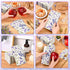 Homlouue 100PCS 3 Purple Lavender Floral Napkins, Ply Disposable Hand Towels for Bathroom, Floral Paper Napkins