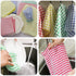 Cotton Cleaning Rags, Terry Dish Cloths for Washing Dishes, Set of 8 Soft Dish Towels for Kitchen Drying