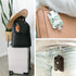Set 2 Hand Sanitizer Holder Keychain of - Premium Vegan Leather Keychains & Leakproof Hand Sanitizer Bottles