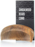 ZilberHaar Beard Comb, 100% Sandalwood, Essential Hand Made Beard Care Accessory for Men
