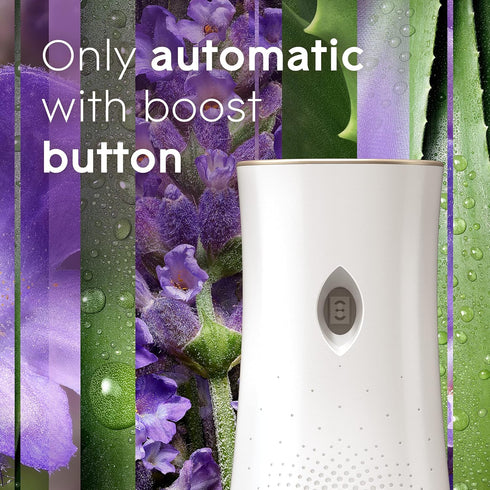Glade Automatic Spray Refill, Air Freshener for Home, Tranquil Lavender & Aloe, 6.2 Oz