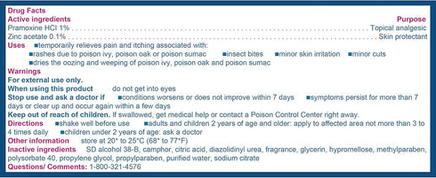Caladryl Lotion for Dry Skin, Topical Analgesic for Itch Relief, 6 Fl Oz