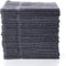 SIMPLI-MAGIC Hand Towels, Gray, 12 Count