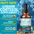 Women,19-in-1 w/Magnesium,L-Theanine,Ashwagandha,Omega-3, Cortisol Supplements for Cortisol Supplement Liquid Drops