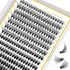 Lash Clusters 30D 50D-D-9-16MIX Individual Lashes - 280 False Eyelash Extensions for DIY at Home