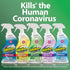 Set 3 32 OdoBan Ready-to-Use Disinfectant and Odor Eliminator, of Spray Bottles, Ounces Each, Original Eucalyptus Scent