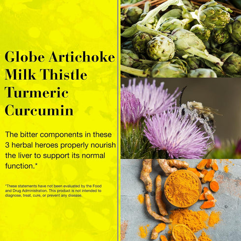 NEW NORDIC Active Liver Gummies | Milk Thistle, Artichoke & Turmeric | Sugar Free, Gluten Free & Vegan | 60 Count