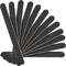 Nail File Thin Emery Boards, 100/180 Grit Nail Files for Natural Nails, 12PCS Manicure Tool