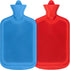 SteadMax Hot Water Bottles, 2 Pack, 2L (68oz) Natural Rubber for Pain Relief Heating Pad