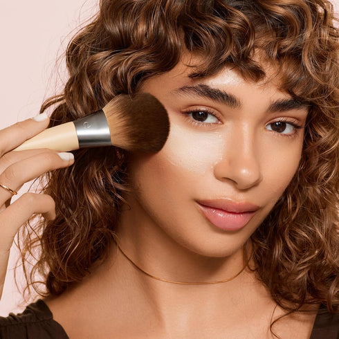 EcoTools Blurring Powder Makeup Brush, Large Fluffy Brush for Loose & Pressed Powder, Eco Friendly & Vegan