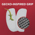Setex Gecko Grip Anti Slip Eyeglass Nose Pads, Bulk Pack 15 Black Pair, USA Made