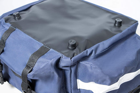 KB-RO74-B 17" 9" 7", Primacare First Responder Trauma Bag, x x Blue EMT/EMS Medical Supply Organizer with Padded