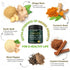 5in1 Ginger Supplement 7550mg - 100 Vegan Capsules for Digestion, Immune & Heart Health