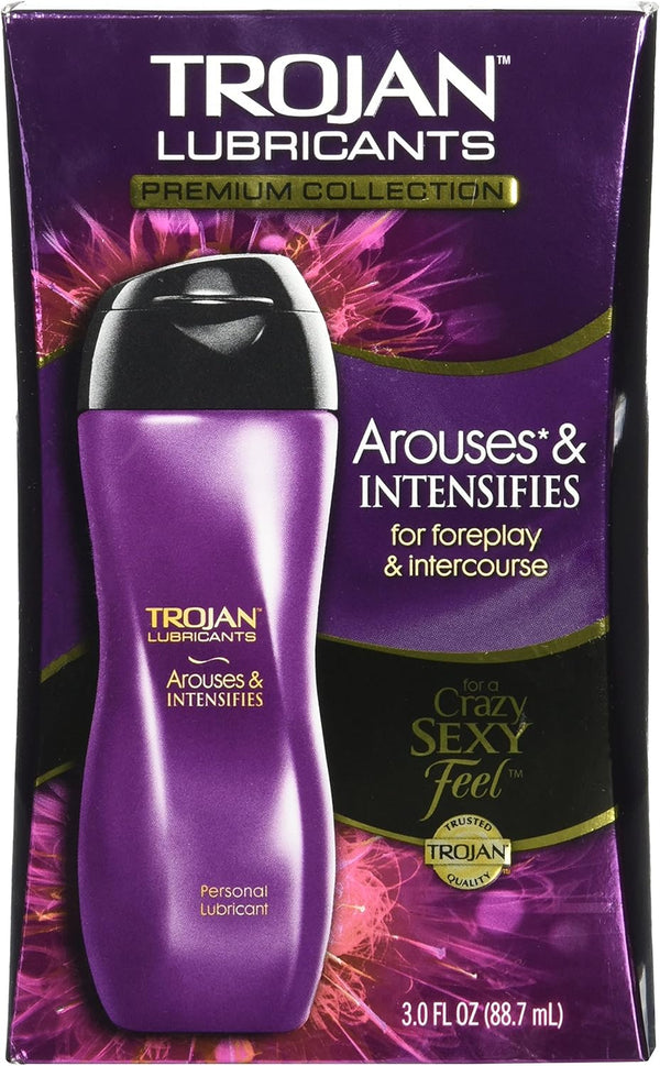 Trojan Arouses and Intensifies Lubricant, 3 Fluid Ounce