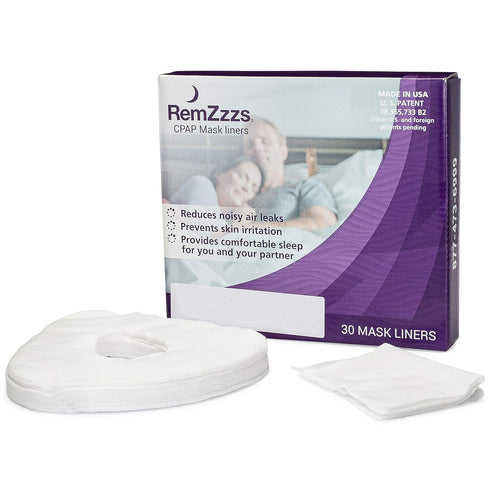 RemZzzs Full Face Cpap Mask Liners (K1-FS) - Reduce Noisy Air Leaks, Compatible with Resmed