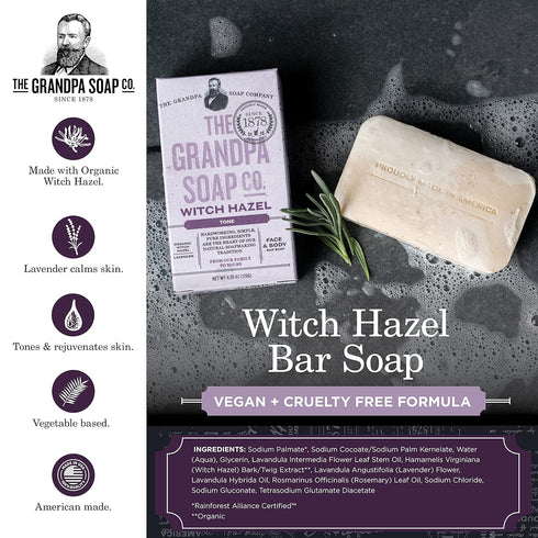 Witch Hazel Soap Bar