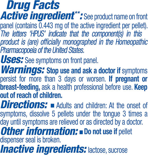 Boiron Kali Carbonicum 6C, 80 Pellets, Homeopathic Medicine for Pain and Weakness in The Lower Back