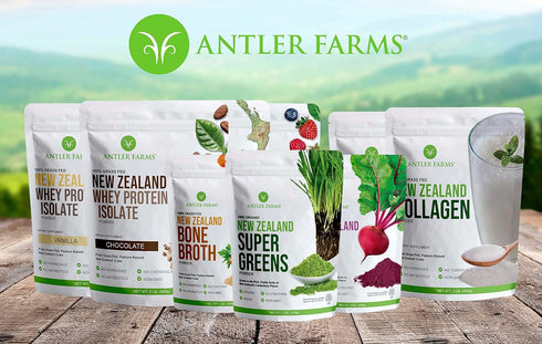 Antler Farms 100% Pure Wild Caught New Zealand Fish Oil, 120 Softgels, Clean Omega-3 EPA + DHA Supplement