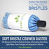 EVERSPROUT Cobweb Duster and Extension-Pole Combo, 1.5-to-3 Foot, 8-10 Ft Reach, Soft Bristles, Lightweight