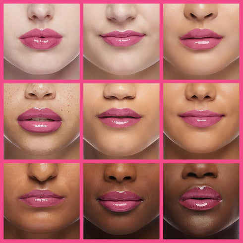 Hydrating Lip Glow Oil, Plumping Lip Gloss, Moisturizing Lip Balm, Natural Lip Plumper, Cherry Lip Plumper Gloss