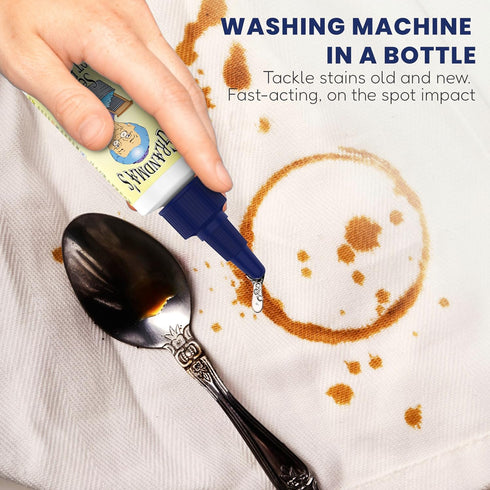 Grandma's Secret Spot Remover, 2 Ounce, Chlorine and Toxin-Free Stain Remover for Clothes